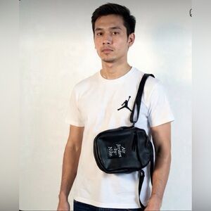 Jordan Air by Nike Black Belt Bag Minimalist Design